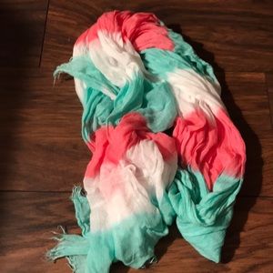 Multi colored scarf